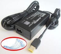 iTEKIRO 20V 65W AC Adapter Charger for Lenovo IdeaPad Yoga 11, Yoga 11S, Yoga 13 Ultrabooks series + iTEKIRO 10-in-1 USB Charging Cable