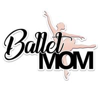 Decal Serpent Ballet Dancer Mom Color Vinyl Sports Car Laptop Sticker - 6"