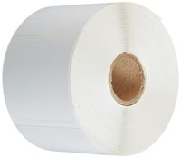 CompuLabel Direct Thermal Labels, 2 1/4 x 2 Inches, White, Roll, Permanent Adhesive, Perforations Between Labels, 700 Per Roll, 12 Rolls Per Carton (530605)