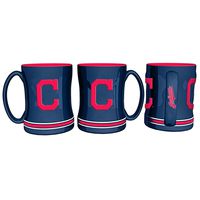 Boelter Brands MLB Cleveland Indians 390079 Coffee Mug, Team Color, 14 oz
