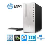 HP Envy 795 Desktop PC - Intel Core i7-8700 6-Core 16GB 2TB 7200 RPM HDD+256GB SSD NVIDIA GeForce GTX 1060 3 GB GDDR5 (Renewed)