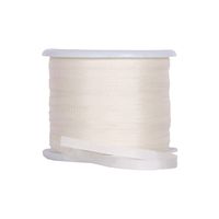 Threadart 100% Pure Silk Ribbon - 2mm Cream - No. 501-3 Sizes - 50 Colors