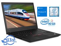 Lenovo ThinkPad T470 Laptop, 14" HD Display, Intel Core i5-6300U Upto 3, 8GB RAM, 512GB NVMe SSD, HDMI, Thunderbolt, Card Reader, Wi-Fi, Bluetooth, Windows 10 Pro