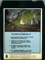 The Best of Bob Wills 8 Track Tape
