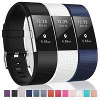 Humenn Bands Compatible with Fitbit Charge 2, 3 Pack Classic & Special Edition Replacement Bands for Fitbit Charge 2, Women Men