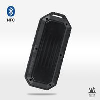 Wireless Bluetooth Speakers Outdoor Stereo by HomeSpot Multi-Function Built-in Dual Driver Speakerphone Hands Free Microphone Heavy Bass