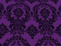 ArtOFabric Photography Backdrop Flocking Taffeta/Damask 5' X 9' Feet Purple