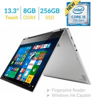 2017 Lenovo Yoga 720 13.3 Touchscreen FHD IPS Ultrabook PC, Intel Core i5-7200U, 8GB DDR4, 256GB SSD, Backlit Keyboard, Bluetooth, Thunderbolt, Fingerprint Reader, Windows Ink, Windows 10