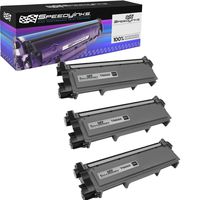SpeedyInks Compatible Toner Cartridge Replacement for Brother TN660 High-Yield (Black, 3-Pack)