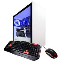 iBUYPOWER Elite Gaming PC Computer Desktop ARC 066A (AMD Ryzen 7 2700X 3.7GHz, NVIDIA GeForce RTX 2060 6GB, 8GB DDR4-2666 RAM, 1TB HDD, 240GB SSD, WiFi Included, Win 10 Home, VR Ready), White