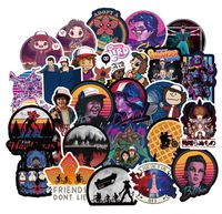 Ratgoo 50 Pack Laptop Vinyl Stickers of Stranger Things for Water Bottles Mac Phone Motorcycle Bicycle Guitar Skateboard Hydro Flask Car Bumper to Teens Kids Men Adult