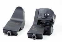 OZARK ARMAMENT 45 Degree Offset Backup Iron Sights for Railed Rifles Picatinny Mount
