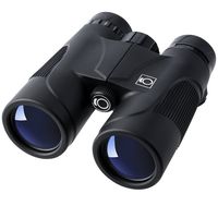 K&F Concept HD 10 X 42 Roof Prism Waterproof High-Powered Binoculars Telescope with Low Light Night Vision for Bird Watching, Outdoor, Hunting, Camping, Hiking (Black)