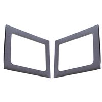 Design Engineering 050150 Boom Mat Sound Deadening Side Window Trim Kit for 4-Door Jeep Wrangler JK (2011-2018) - Gray