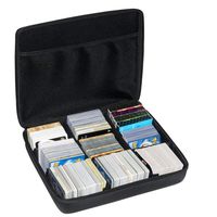 Brappo EVA Hard Travel Game Card Case for Cards Against Humanity. Holds up to 2200 Cards for Pokemon Cards Game and C. A. H. Card Games and All Other Card Games