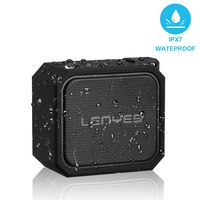 Portable Wireless Speaker Waterproof IPX7, Bluetooth Speakers Support Micro TF Card with Bluetooth4.2+EDR, 20 Hours Playtime, 5W Bass for Camping, Outdoor，Beach, Sports, Pool Party, Shower
