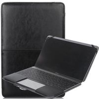 Macbook Air Case,Businda Premium PU Leather Luxury Bookstyle Stand Folio Slim Fit Lightweight Stylish Classic Style Ultra Thin Retro Case for Macbook Air 11.6 Inch