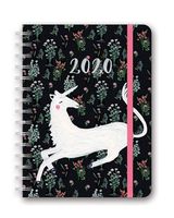 Orange Circle Studio 2020 Deluxe Compact Flexi Planner, Stay Magical Unicorns