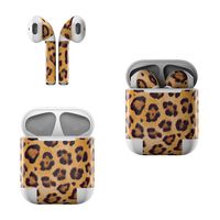 Skin Decals for Apple AirPods - Leopard Spots - Sticker Wrap Fits 1st and 2nd Generation