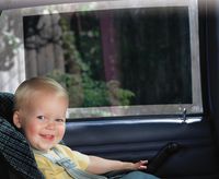 Safety 1st Baby On Board Sunshade, 2 Pack