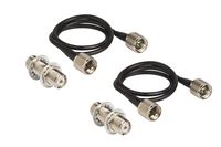 Shure WA503 Back-to-Front Mounted Antenna Converter Kit (Converts WA500 to WA501)