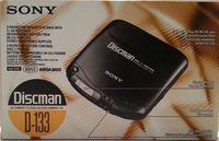 Sony Discman CD Compact Player D-133