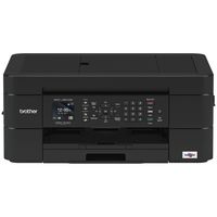 Brother Wireless All-in-One Inkjet Printer, MFC-J491DW, Multi-Function Color Printer, Duplex Printing, Mobile Printing,Amazon Dash Replenishment Enabled