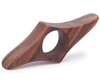 TILISMA Book Page Holder -Handmade Natural Walnut Thumb Bookmark -Novel Reading Accessories Gifts for Readers, Book Lovers Gifts, Bookworm Gifts, Literary Gifts - Book Accessories (Large 0.98 inches)