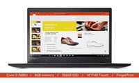 Lenovo T470s Laptop | 14.0" FHD (1920x1080) MultiTouch IPS Screen with Webcam | 8GB DDR4 RAM | 256GB SSD | WIFI | Bluetooth | Windows 10 Pro