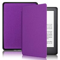 for Amazon All-New Kindle 10th Generation 2019 Cover,Thing-ning Lightweight Smart Cover Leather Flip Stand for Amazon All-New Kindle 10th Generation 2019 (Purple)