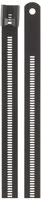 BAND-IT AE7139 316 Stainless Steel Multi Lok Cable Tie, 0.47" Width, 12" Length, 3.2" Maximum Diameter, Bag of 100