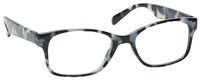 The Reading Glasses Company Grey Tortoiseshell Hand Finished Wrap Readers Mens Womens Inc Bag R71-7 +2.50