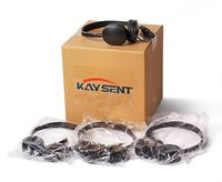 Wholesale Bulk Low Cost Earphone Earbuds Headphones - Kaysent(KHP-50) 50 Pack Wholesale Headphone for School,Airplane,Hospital,Students,Kids and Adults