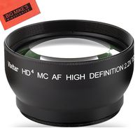 43mm 2.2X Telephoto Lens for Canon Vixia HF R80, HF R82, HF R800, HF R70, HF R72, HF R700, HF R30, HF R32, HFM40, HFM41, HFM50, HFM52, HFM400, HFM500 Camcorder