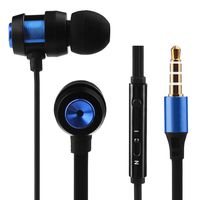 Volkano Alloy Series Metal Earphone - Blue