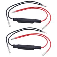 Heart Horse 10W Motorcycle Resistor LED Load Flasher Turn Signal Indicator Adaptor for Motorcycle Motorbike Yamaha Suzuki Off Road Flash Blinker Fix Error 12V