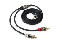 SCOSCHE AFRCA6 Auxconnect 3.5mm to Stereo RCA Audio Cable 6-Foot in Black