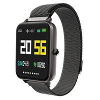 Smart Watch for Android/Samsung/iPhone, Activity Fitness Tracker with IP68 Waterproof for Men Women & Kids, Smartwatch with 1.54" Full-Touch Color Screen, Heart Rate & Sleep Monitor, Milanese
