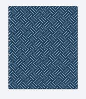 TUL Custom Note-Taking System Discbound Notebook Covers, Letter Size 8.5" x 11", Pack of 2 Covers (Blue/Gray Weave)