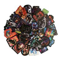 Marvel Laptop Stickers Vinyl Waterproof - Decals for Water Bottle Cars Motorcycle Bicycle Bumper Skateboard Luggage Phone Case DIY Decoration Gift 50 pcs [No-Duplicate]