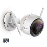 EZVIZ C3W / ezGuard 1080p - Wireless Wi-Fi Security Camera with Remote Activated Alarm System and Pre-Installed 16GB microSD Card