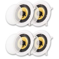 Acoustic Audio HD-6 in Ceiling 6.5" Speakers Home Theater Surround Sound 2 Pair Pack