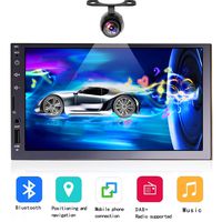 7-inch Android 6.0 Car Navigation Touch Screen/GPS/Bluetooth/Stereo/Subwoofer/1GB+16GB Vehicle Entertainment Multimedia/WiFi Connection/Dual Channel Audio Assistance