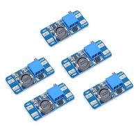 Oiyagai 5pcs MT3608 DC-DC Step Up Power Apply Module Booster 2A Power Module for Arduino