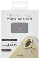 Araree Lens Protection Metal Ring Stylish Lens Bumper for iPhone 6 (Pink)