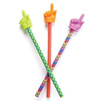 Learning Resources Patterned Hand Pointers, Classroom Helper, Assorted Colors, Set of 3, Ages 3+