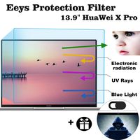 Eyes Protection Filter Fit Huawei MateBook X Pro 13.9" Anti Blue Light Anti Glare Screen Protector, Reduces Digital Eye Strain Help You Sleep Better