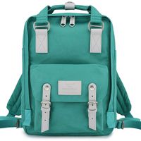 Himawari School Waterproof Backpack 14.9" College Vintage Travel Bag for Women,14 inch Laptop for Student（189-03#）