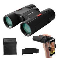 Eyeskey Wayfarer 8x32 Compact Binoculars for Adults and Kids with Phone Adapter, Specially Designed for Travel, Great Gift