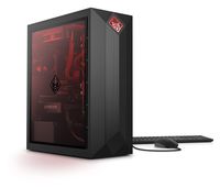 OMEN by HP Obelisk Gaming Desktop Computer, Intel Core i7-9700K Processor, NVIDIA GeForce RTX 2080 8 GB, HyperX 16 GB RAM, 512 GB SSD, VR Ready, Windows 10 Home (875-1010, Black) - 5QB35AA#ABA